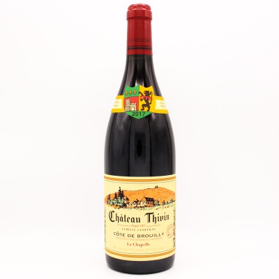 Château Thivin Côte de Brouilly "La Chapelle" 2017 75cl