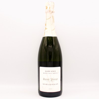 Alain Voge Saint Péray "Les Bulles d'Alain Brut" 2015 75cl 13% Marsanne