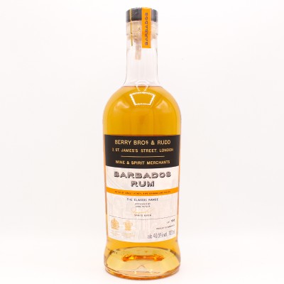 Berry Bros & Rudd Rhum "The Classic Range Barbados Rum" 70cl