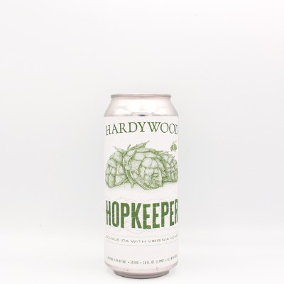 Hardywood Park Craft Brewery "Hopkeeper" Double IPA with Virginia Honey Bière 50cl
