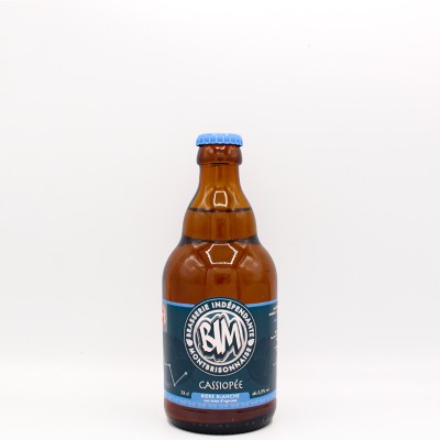 Brasserie Indépendante Montbrisonnaise BIM "Cassiopée" Bière Blanche 33cl